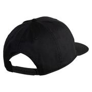 US Navy Retired Patched Solid Cotton Twill Cap - Black OSFM