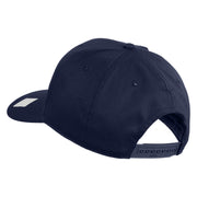 US Navy Retired Patched Solid Cotton Twill Cap - Navy OSFM