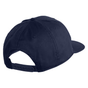 US Navy Retired Patched Solid Cotton Twill Cap - Navy OSFM