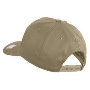 US Navy Retired Patched Solid Cotton Twill Cap - Khaki OSFM