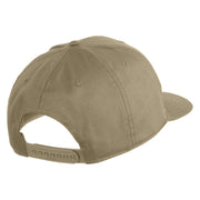 US Navy Retired Patched Solid Cotton Twill Cap - Khaki OSFM