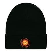 Rayo De Sol Embroidered Long Knitted Beanie