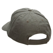 Zero Lucks Given Embroidered Low Profile Dyed Cotton Twill Cap