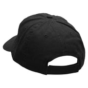 Zero Lucks Given Embroidered Low Profile Dyed Cotton Twill Cap