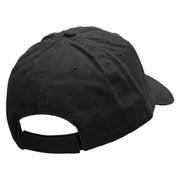 Zero Lucks Given Embroidered Low Profile Dyed Cotton Twill Cap