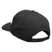 Police Retired Embroidered Solid Cotton Twill Prostyle Cap - Black OSFM