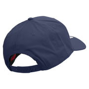 Police Retired Embroidered Solid Cotton Twill Prostyle Cap - navy OSFM