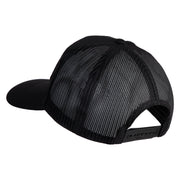 82nd Airborne Division All Americans Patched Solid Cotton Twill Mesh Prostyle Cap - Black OSFM