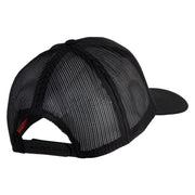 82nd Airborne Division All Americans Patched Solid Cotton Twill Mesh Prostyle Cap - Black OSFM