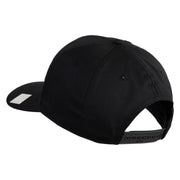 Retired US Navy Patched Solid Cotton Twill Cap - Black OSFM