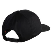 Retired US Navy Patched Solid Cotton Twill Cap - Black OSFM