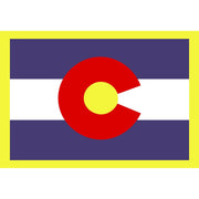 Colorado Flag Rectangle