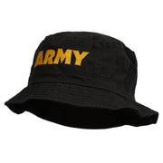 US Army Embroidered Pigment Dyed Bucket Hat