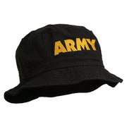 US Army Embroidered Pigment Dyed Bucket Hat