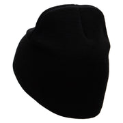 Malaysia Embroidered 8 Inch Short Beanie - Black OSFM