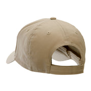 Sergeant Retired Embroidered Solid Cotton Twill Low Profile Strap Cap