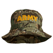 US Army Embroidered Pigment Dyed Bucket Hat