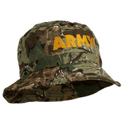 US Army Embroidered Pigment Dyed Bucket Hat