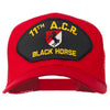 11th ACR Black Horse Patched Mesh Cap