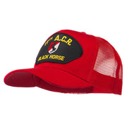 11th ACR Black Horse Patched Mesh Cap