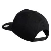 Navy USN Veteran Patched Solid Cotton Twill Cap - Black OSFM