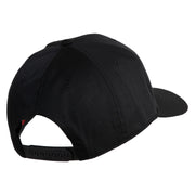 Navy USN Veteran Patched Solid Cotton Twill Cap - Black OSFM