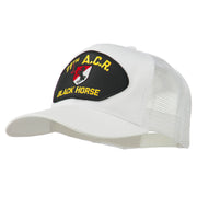 11th ACR Black Horse Patched Mesh Cap