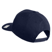 Navy USN Veteran Patched Solid Cotton Twill Cap - Navy OSFM