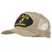 11th ACR Black Horse Patched Mesh Cap