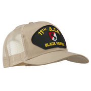 11th ACR Black Horse Patched Mesh Cap