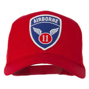 11th Airborne Military Patched Mesh Cap