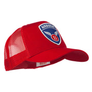 11th Airborne Military Patched Mesh Cap