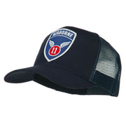 11th Airborne Military Patched Mesh Cap