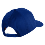 Navy USN Veteran Patched Solid Cotton Twill Cap - Royal OSFM