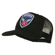 11th Airborne Military Patched Mesh Cap