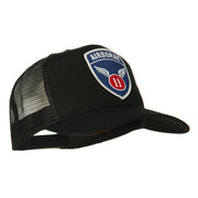 11th Airborne Military Patched Mesh Cap