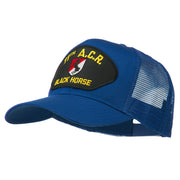 11th ACR Black Horse Patched Mesh Cap