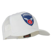 11th Airborne Military Patched Mesh Cap