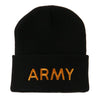 Military Embroidered Beanie