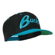 Bucks Embroidered Flat Bill Cap