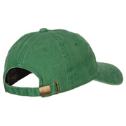 Monster Eye Ball Embroidered Unstructured Cotton Cap