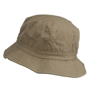 Fly Fishing Embroidered Washed Cotton Bucket Hat