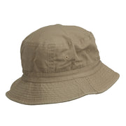 Fly Fishing Embroidered Washed Cotton Bucket Hat