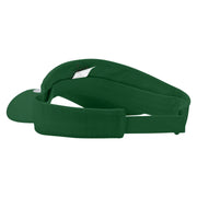 Magical Rose Embroidered Brushed Sports Visor - Forest OSFM