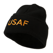 Military Embroidered Beanie