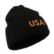 Military Embroidered Beanie