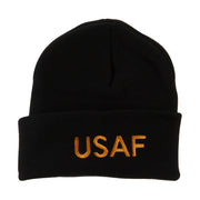 Military Embroidered Beanie