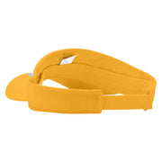 Magical Rose Embroidered Brushed Sports Visor - Yellow OSFM