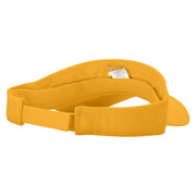 Magical Rose Embroidered Brushed Sports Visor - Yellow OSFM