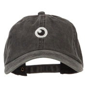 Monster Eye Ball Embroidered Unstructured Cotton Cap